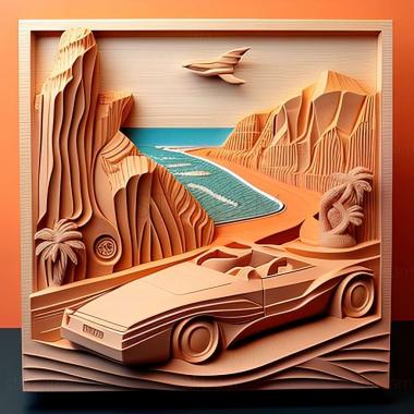 3D model OutRun 2006 Coa2 Coagame (STL)